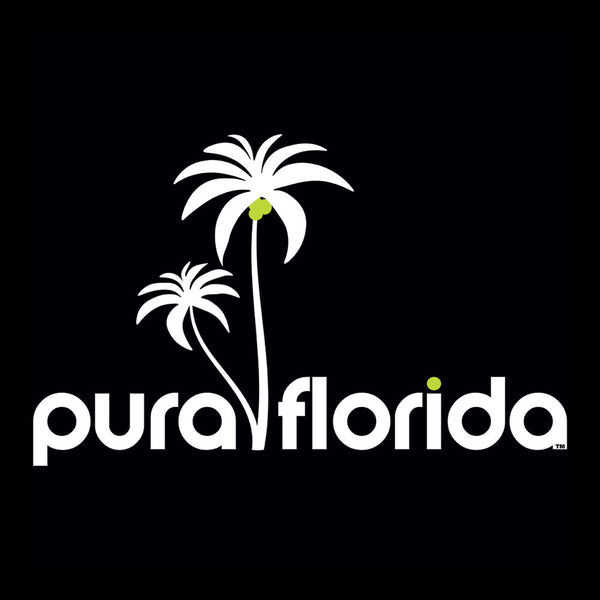 pura florida Palms Decal