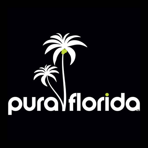 pura florida Palms Decal