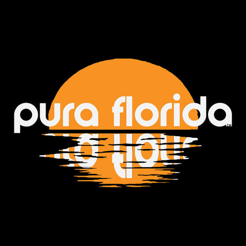 pura florida Sunset Decal